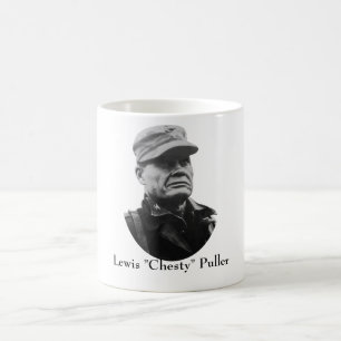 Bredbröstad Puller -- Krighjälte Kaffemugg