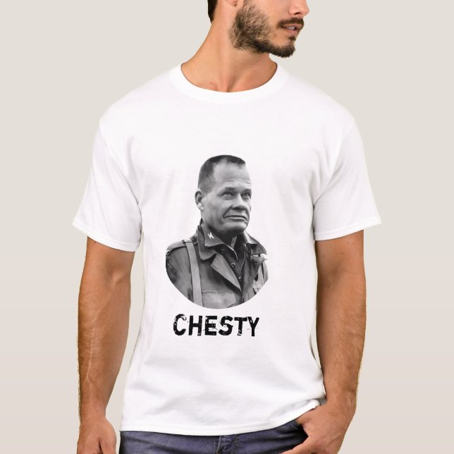 "Bredbröstad" Puller Tee (Framsida)