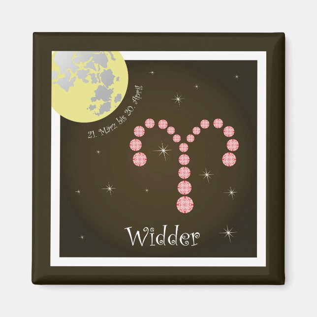 Bredd 21. März bis 20. April Magnet (Framsidan)