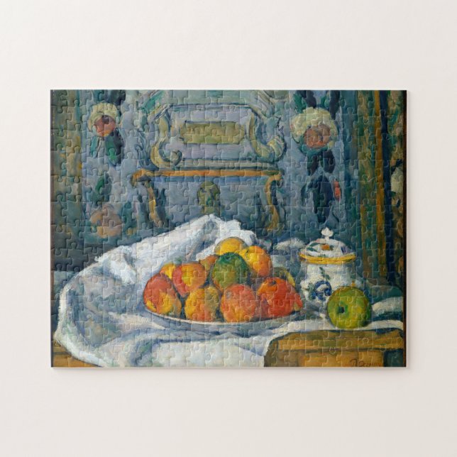 Bredd av Apples Paul Cezanne Post impressionism Co Pussel (Horisontell)