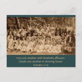 Bredd Kärlek: Land Church Revival circa 1900 Vykort