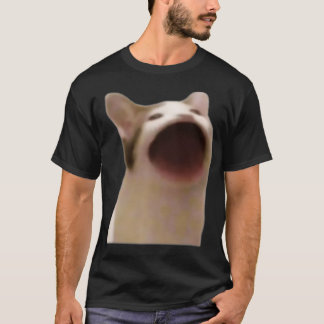 Bredd munstycksmemorandumpost - styckning av kattk t shirt