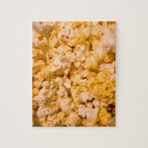 Bredd smör på Popcorn Pussel