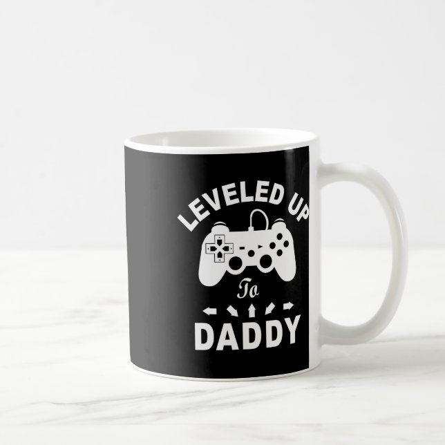 Bredd upp till pappa Video Game Pappa Kaffemugg (Höger)