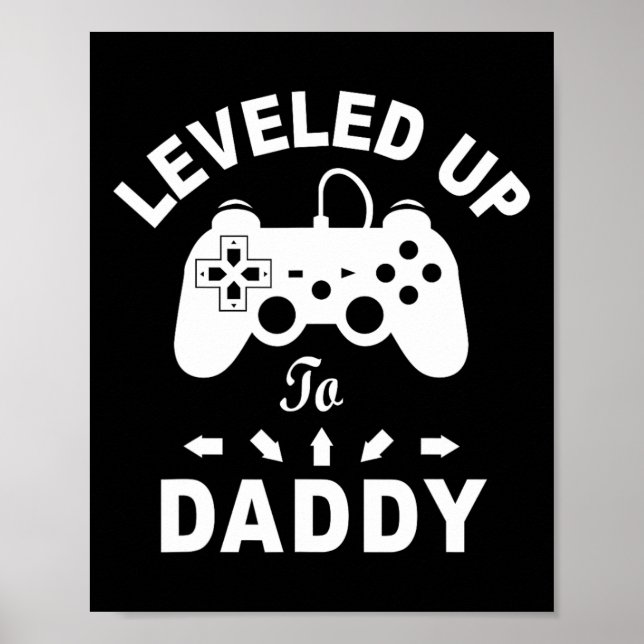 Bredd upp till pappa Video Game Pappa Poster (Framsidan)