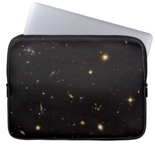 Bredd vy över Spindelnätet Galaxy Fält.ai Laptop Sleeve