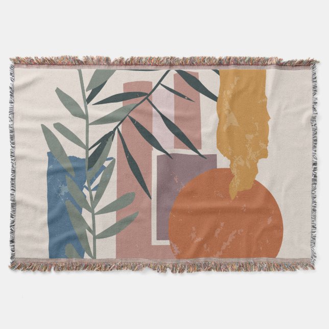 Bredda former och staplar filt (Framsidan)