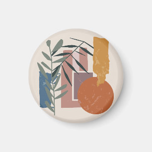 Bredda former och staplar magnet