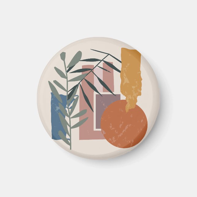 Bredda former och staplar magnet (Framsidan)