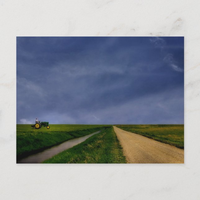 Bredda, öppna blanksteg, vykort (Framsida)