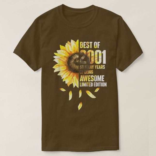 Breddagen 2001: Solrosår T Shirt (Design framsida)