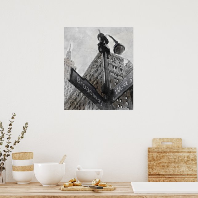 Breddmarkering för vattenfärg poster (Kök)