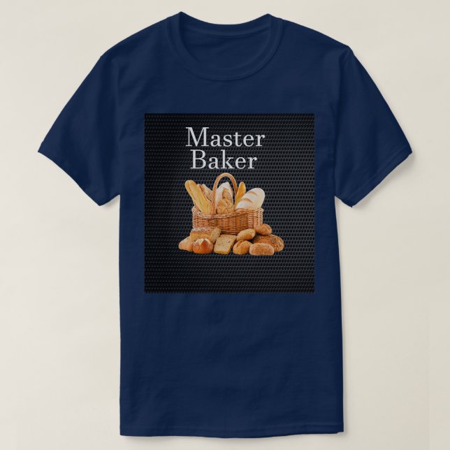 Breddning av Master Baker Design T Shirt (Design framsida)
