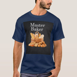 Breddning av Master Baker Design T Shirt