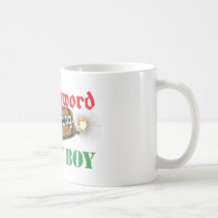 Bredsvärd som kallar den Danny pojken Kaffemugg