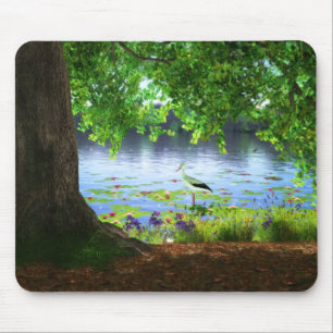 Bredvid lugnt vatten Mousepad Musmatta