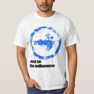 Bredvid påverkan tee shirt