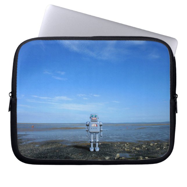 bredvid Seaside Laptop Sleeve (Framsidan)