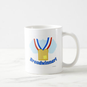Bredvinnare Medal Funny Work Life Tecknad Kaffemugg