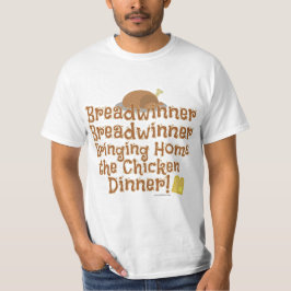 Bredvinnare - Tecknad på dagtid - Funny design Tee Shirt