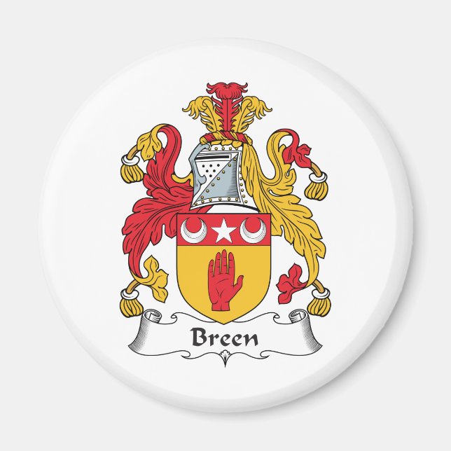 Breen Family Crest Magnet (Framsidan)