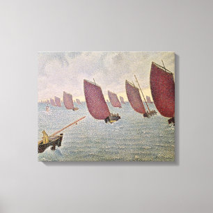 Breeze, Concarneau, 1891 Canvastryck