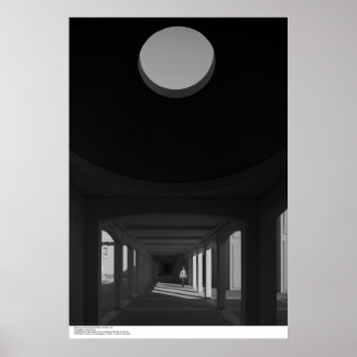 Breezeway, Dome and Small Figur, februari, 1967 Poster