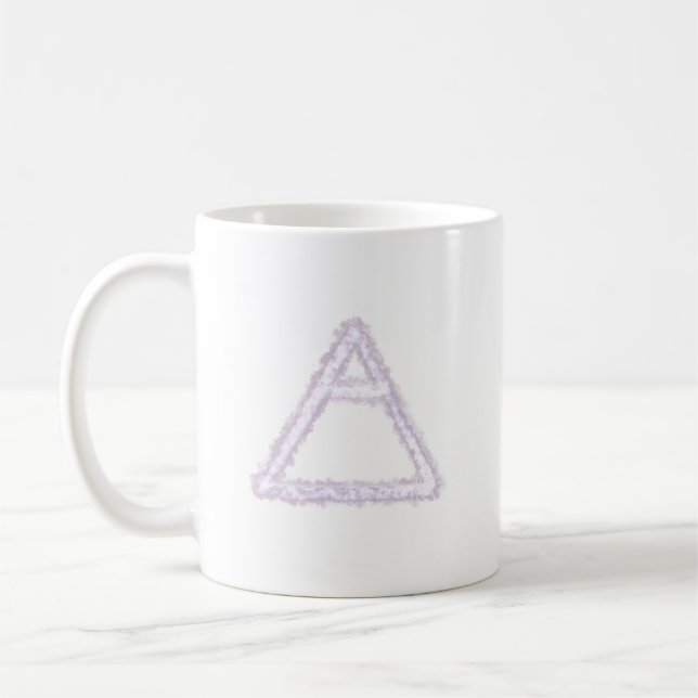 Breezy Luft Inslag Alchemy Symbol Kaffemugg (Vänster)