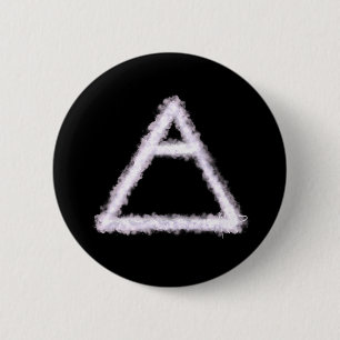 Breezy Luft Inslag Alchemy Symbol Knapp