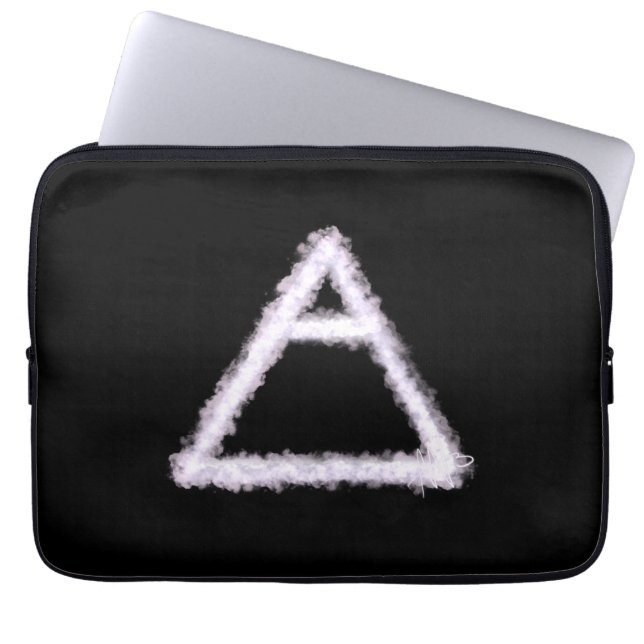 Breezy Luft Inslag Alchemy Symbol Laptop Fodral (Framsidan)