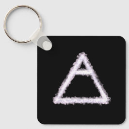 Breezy Luft Inslag Alchemy Symbol Metall Nyckelring