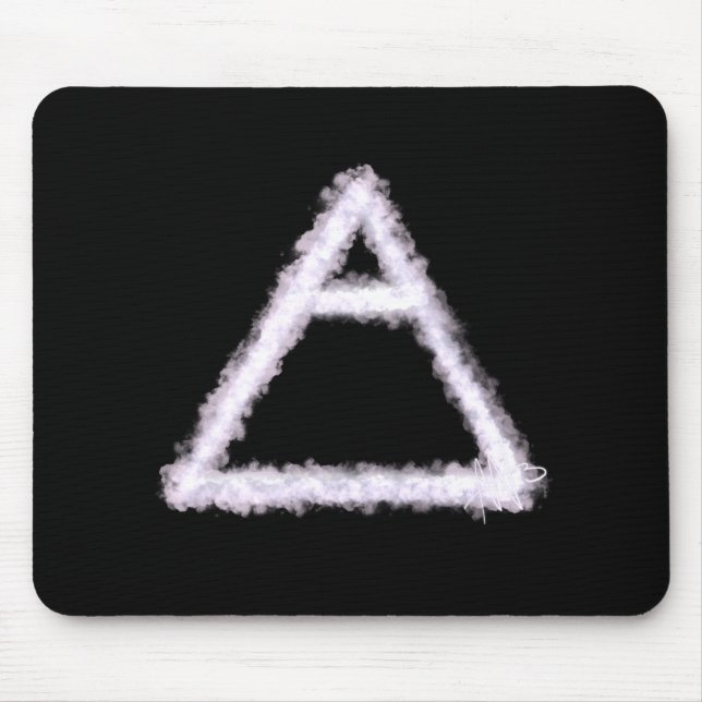 Breezy Luft Inslag Alchemy Symbol Musmatta (Framsidan)