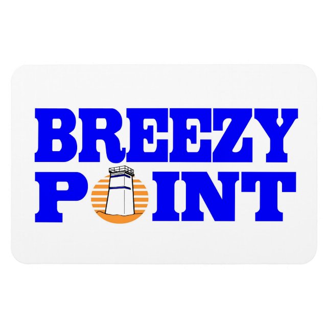 Breezy Point Car Magnet (Horisontell)
