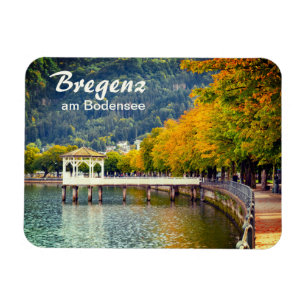Bregenz am Bodensee i Österrike Magnet