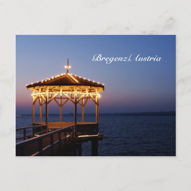 Bregenz am Bodensee Vykort (Framsida)