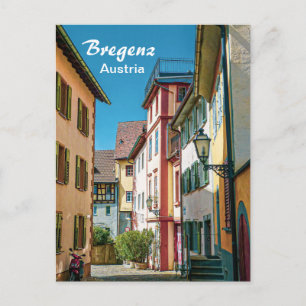 Bregenz i Österrike: Gammalt vykort