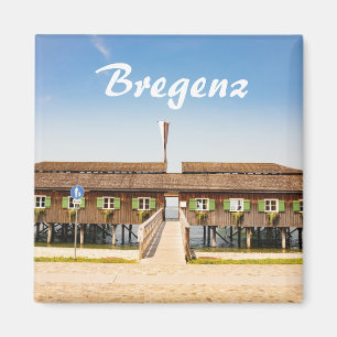 Bregenz vid Sjö Constance i Österrike Souvenir Magnet