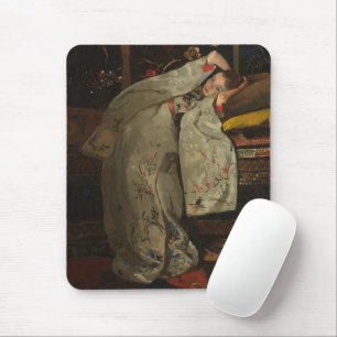 Breitner, Girl in a White Kimono - 19:e C.Fine Art Musmatta