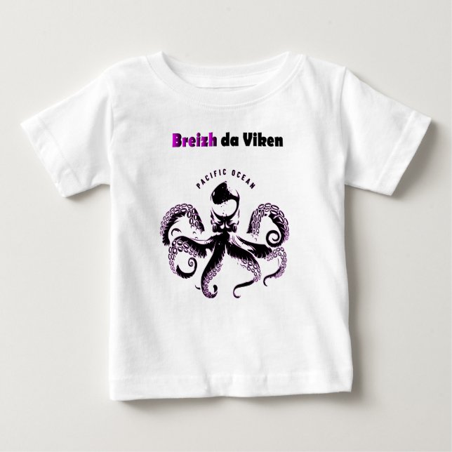 Breizh Da viken T Shirt (Framsida)