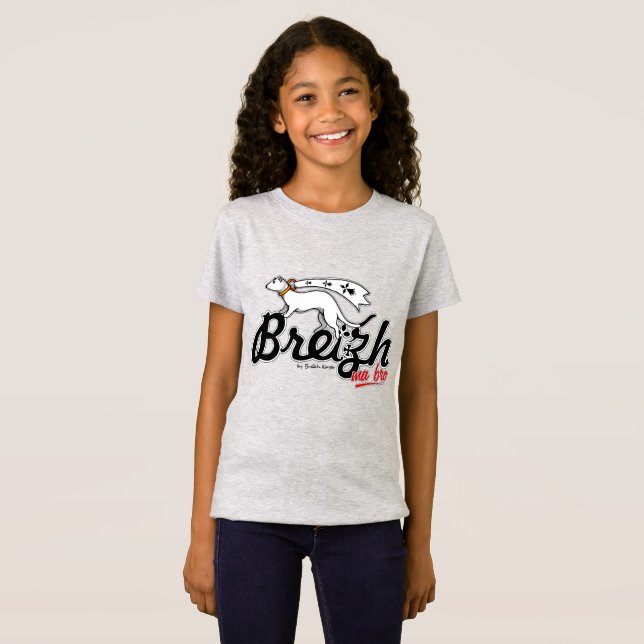 Breizh ma bro t shirt (Hel framsida)