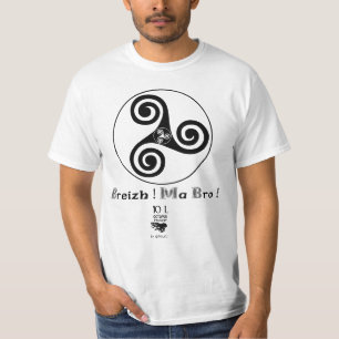 Breizh morsor Bro! bretagne måndag löner! triske T Shirt