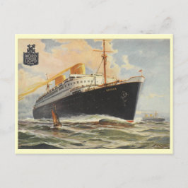 "Bremen" 1929 Vykort