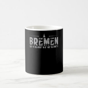 Bremen City Tysklandare  Nordtyska Kaffemugg