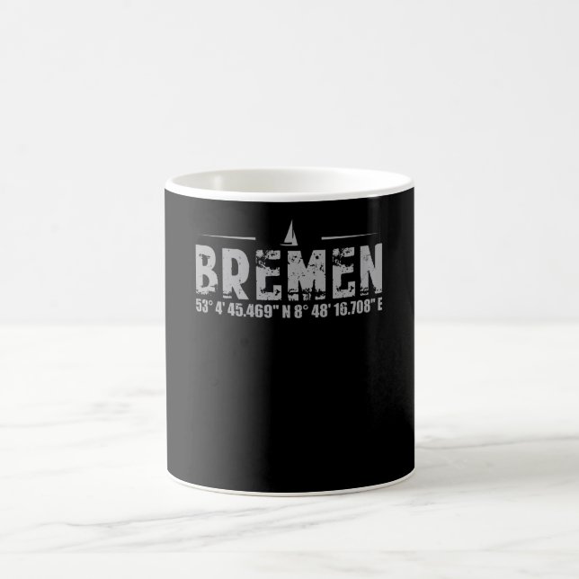 Bremen City Tysklandare| Nordtyska Kaffemugg (Center)
