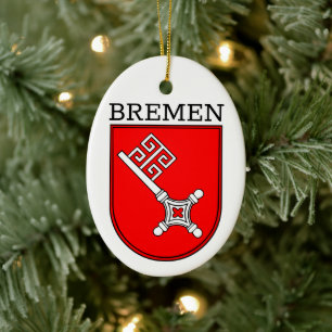 Bremen Jackar om Arm Julgransprydnad Keramik