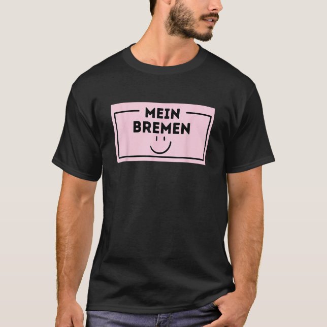 Bremen Min Stad Min Kärlek T Shirt (Framsida)