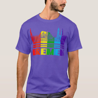 Bremen Pride Bremen LGBT Gift LGBTQ Supporter Tee