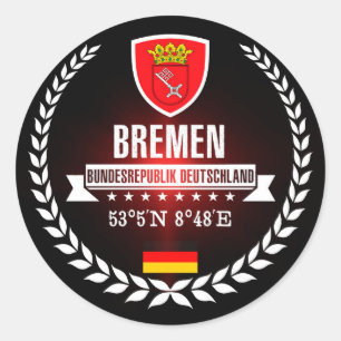 Bremen Runt Klistermärke