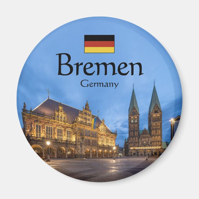 Bremen Souvenir Magnet (Framsidan)