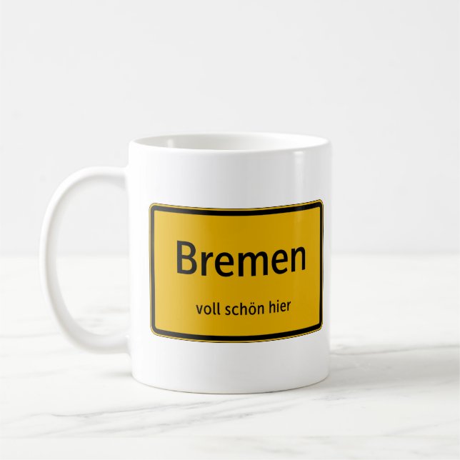 Bremen Tasse Kaffeetasse Teetasse Kaffemugg (Vänster)